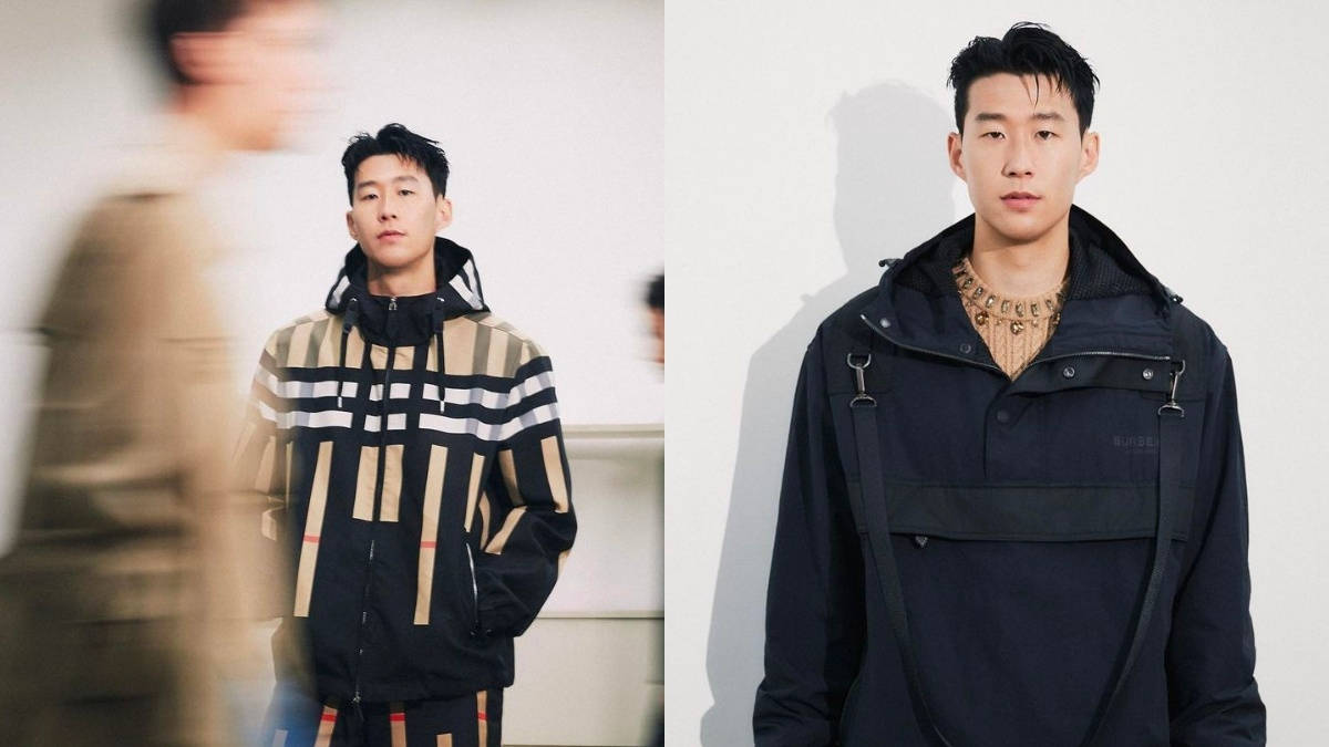 Tottenham Hotspur's Son Heung-min Takes on the Role of Burberry's Latest Brand Ambassador