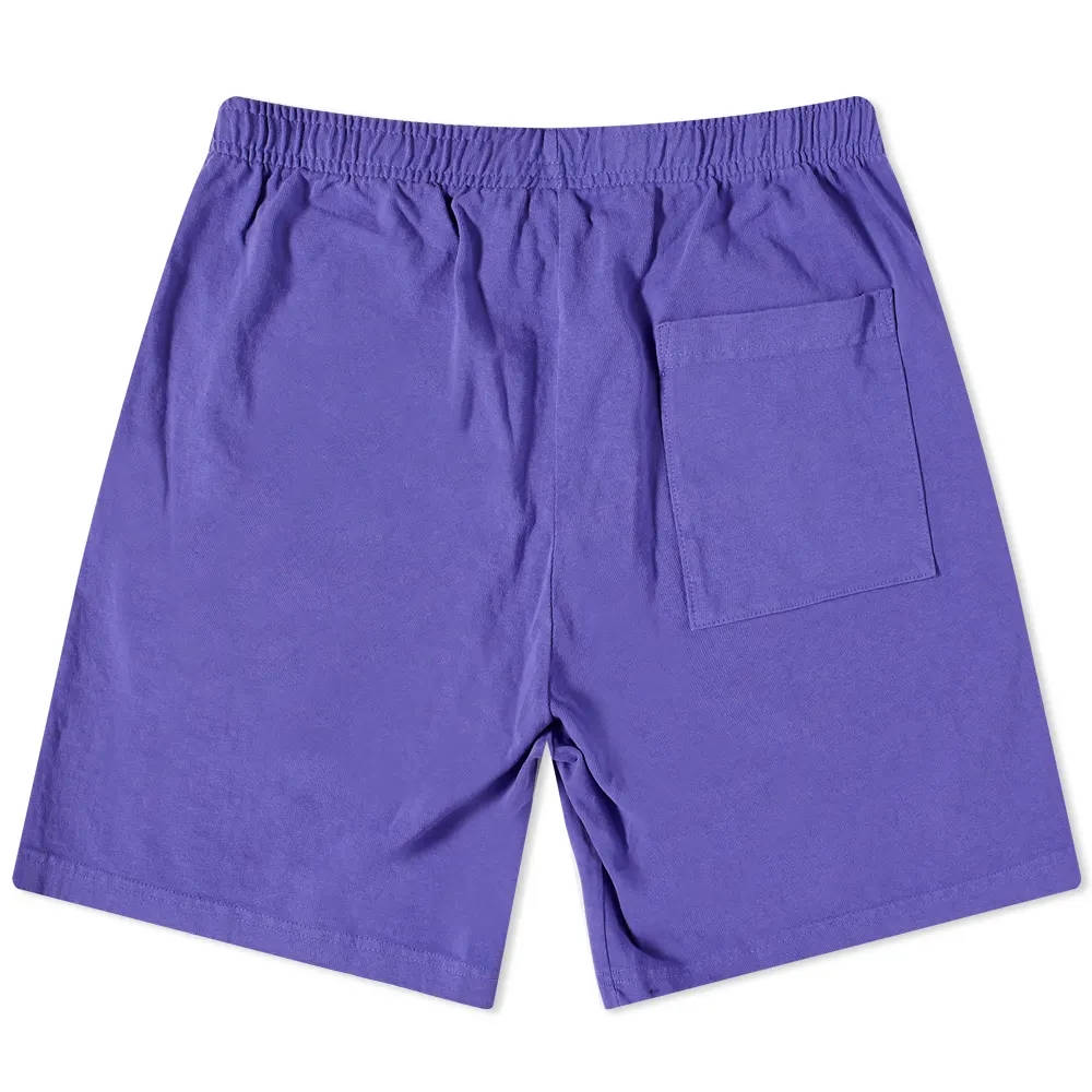 Sporty & Rich Beverly Hills Gym Shorts Purple Back