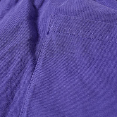 Sporty & Rich Beverly Hills Gym Shorts Purple Detail 2