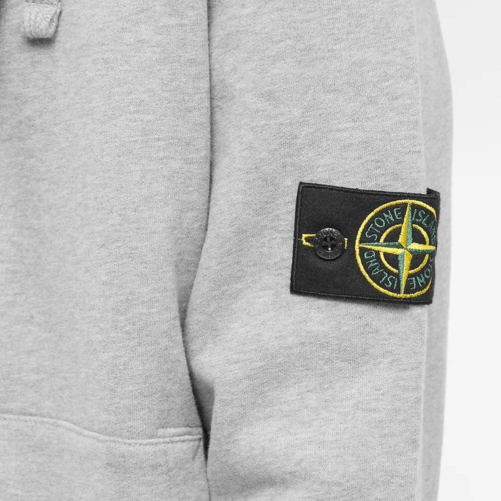 Stone island grey hot sale zip up