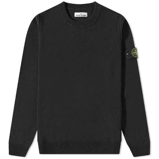 Stone Island Lambswool Crew Neck Knit | Where To Buy | The Sole Supplier