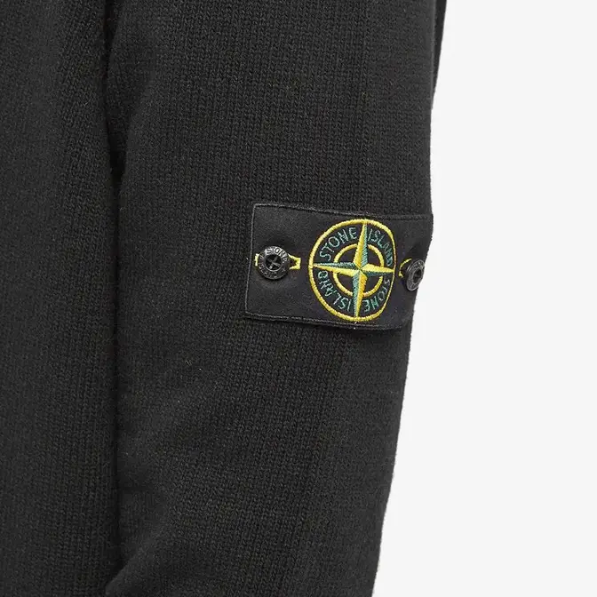 Stone Island Lambs Wool Crew Neck Knit Lilac