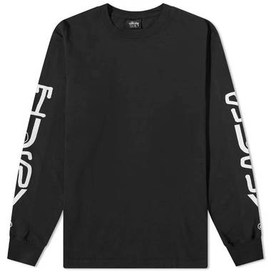 Stussy Classic Stack Pigment Dyed LNG Sleeve T-Shirt