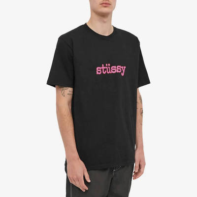 Stussy Typewriter T-Shirt Black front