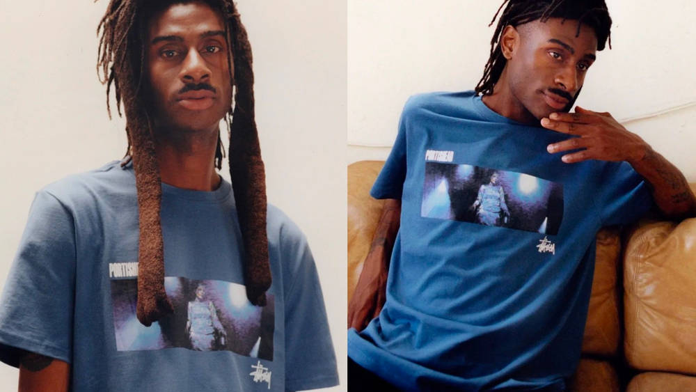 Image via Stüssy Stüssy x Portishead Release Their 'Dummy' T-Shirt Capsule