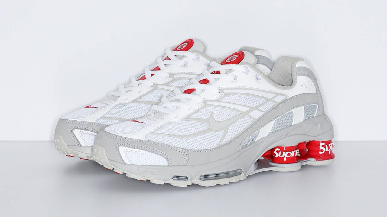 Supreme x Nike Shox Ride 2 White
