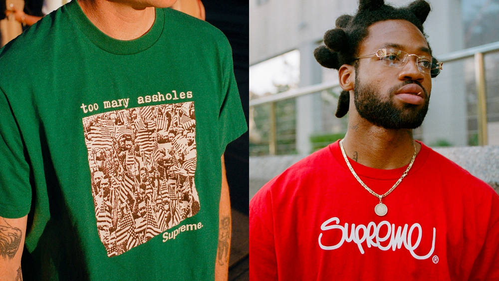 Supreme Releases Its Summer 2022 Tee Selection