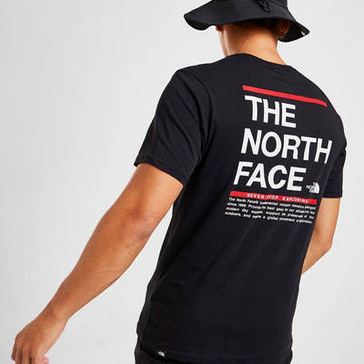 The North Face Back Hit T-Shirt Black