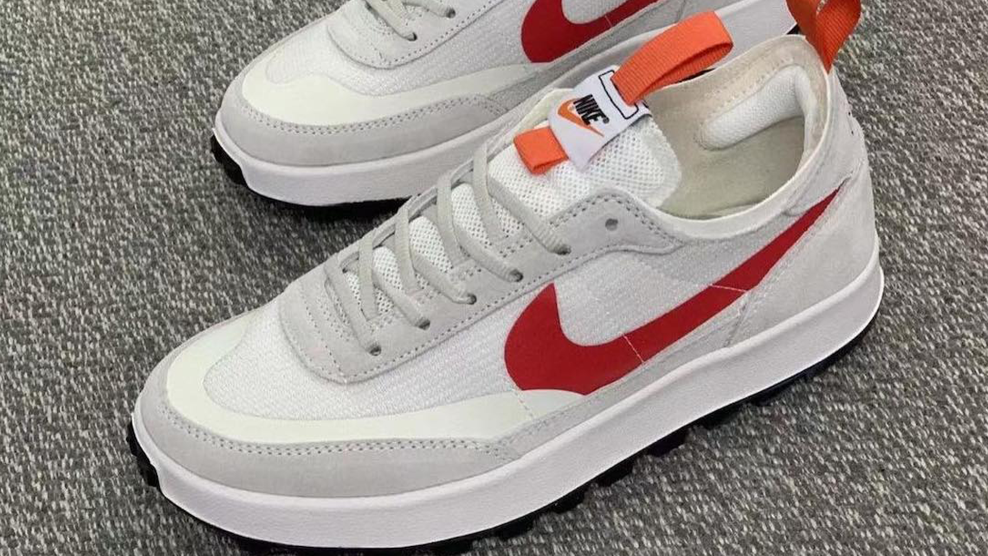 Tom Sachs x NikeCraft General Purpose Shoe White Red