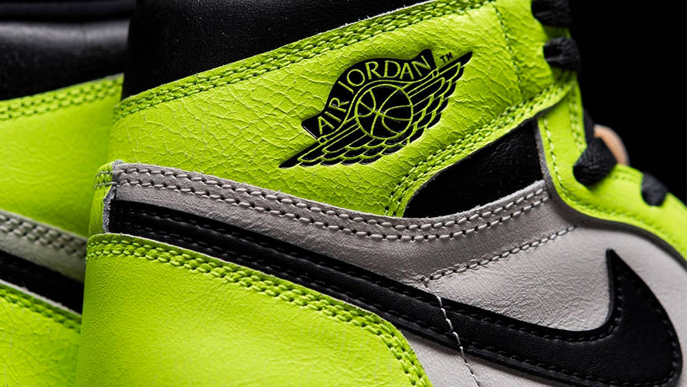 Image via Sneaker Politics Air Jordan 1 High OG "Volt"