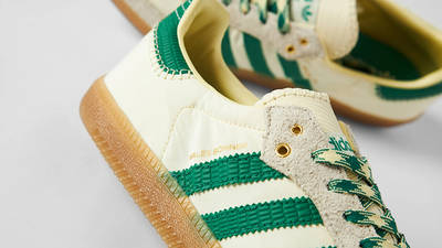 Wales Bonner x adidas Samba Cream Green GY4344 Detail