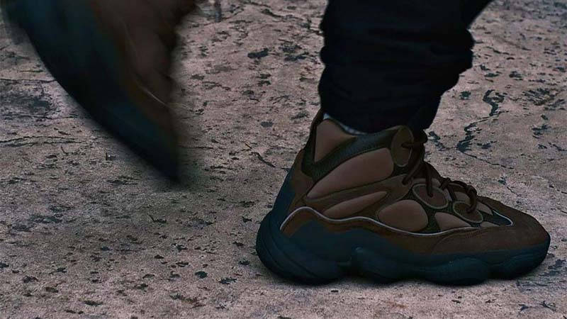 On Feet Yeezy Boost 500 High Tyrian Adidas Yeezy 500 High Tyrian