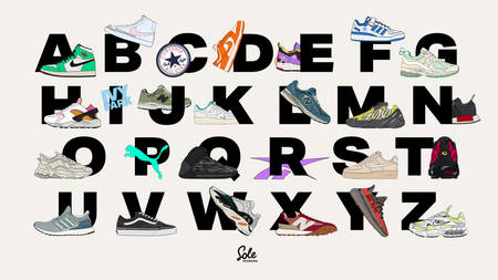 Learn Your ABCs The Right Way With The Sneaker Alphabet