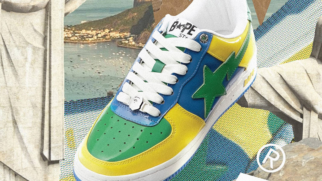 A BATHING APE BAPESTA Brazil Side