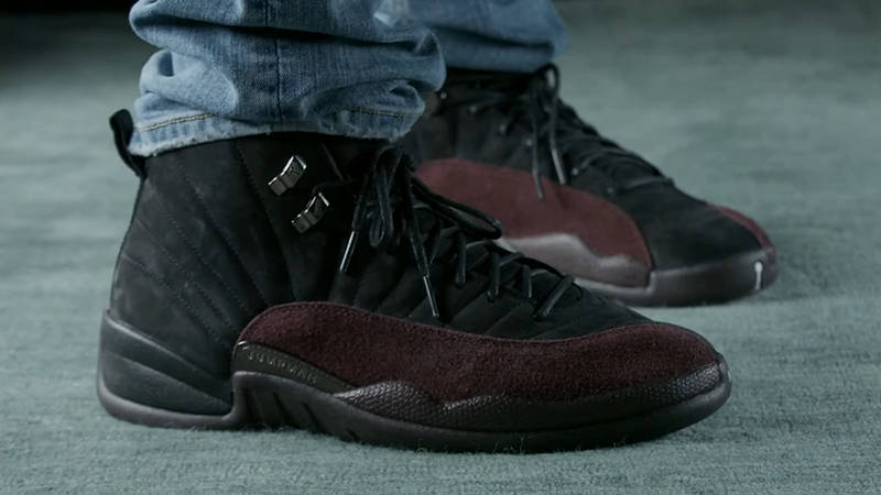 A Ma Maniere x Air Jordan 12 Black Burgundy Crush | Where To Buy