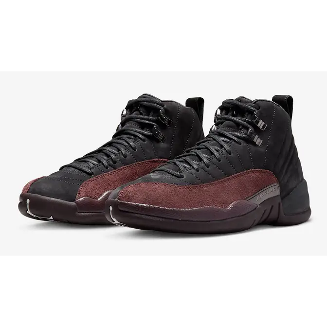 A Ma Maniere x Air Jordan 12 Black Burgundy Crush | Where To Buy