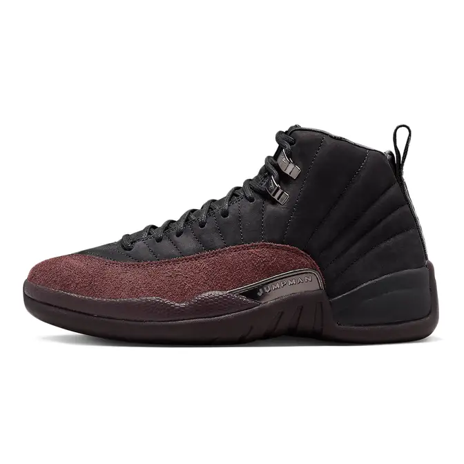 The A Ma Maniere x Air Jordan 12 Retro Black Burgundy Crush Releases  February 2023 - Sneaker News