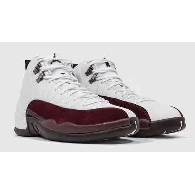 A Ma Maniere x Air Jordan 12 White Burgundy Crush | Where To Buy