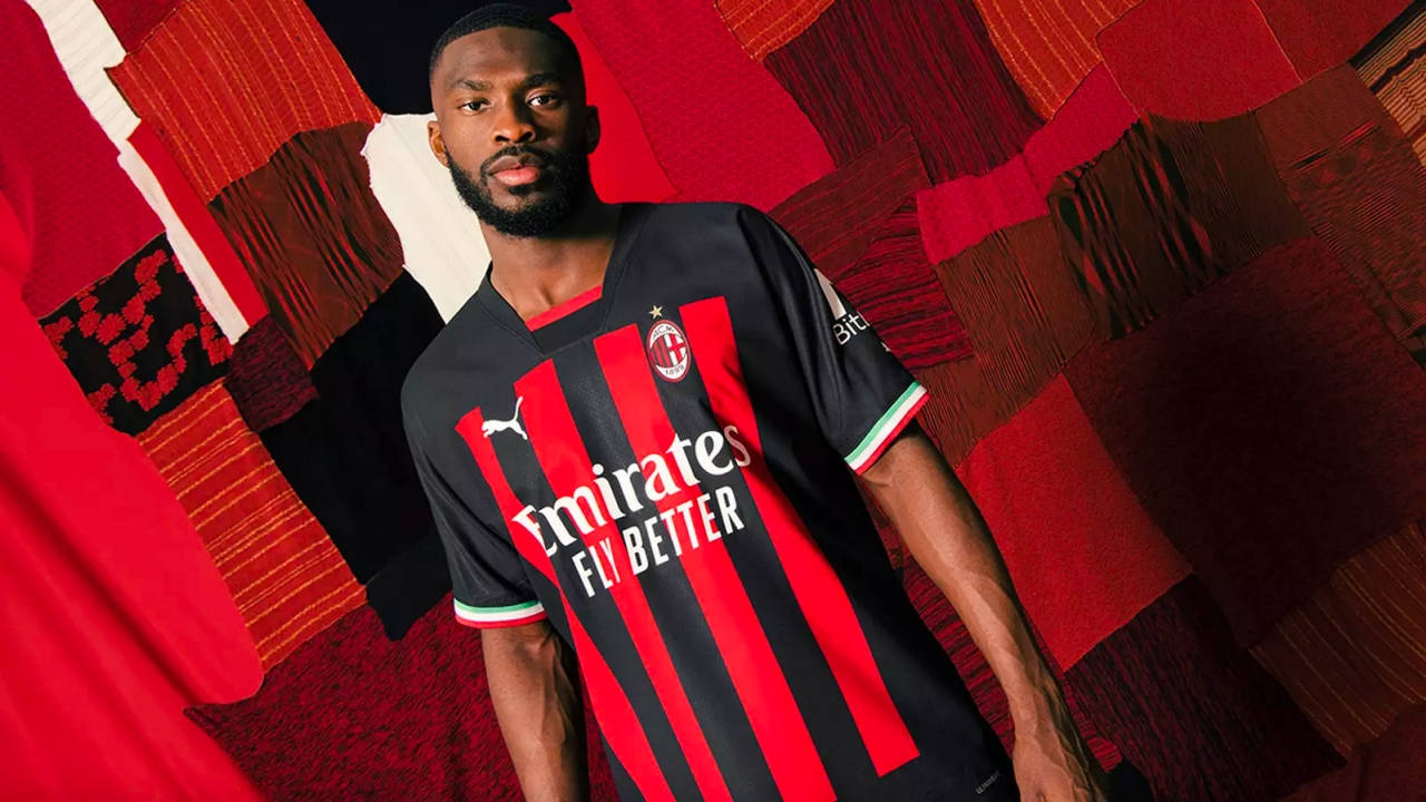 AC Milan Lets the Stripes Do the Talking for Its 2022/23 Home Jersey