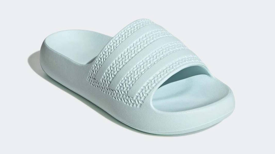 adidas Adilette Ayoon Slides Almost Blue Front