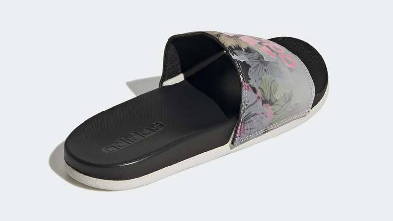 adidas Adilette Comfort Grey Bliss Pink Back