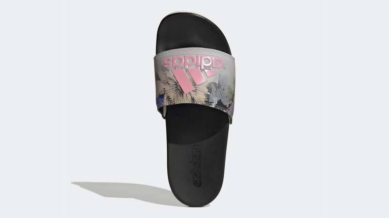 adidas Adilette Comfort Grey Bliss Pink Middle