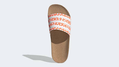 adidas Adilette Slides Beam Orange Gum Middle