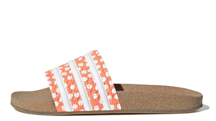 adidas Adilette Slides Beam Orange Gum