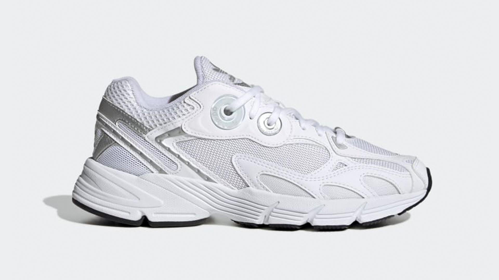 adidas astir white silver
