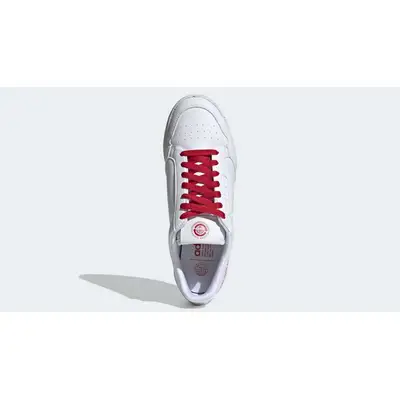 adidas Continental 80 Clean Classics White Scarlet Middle