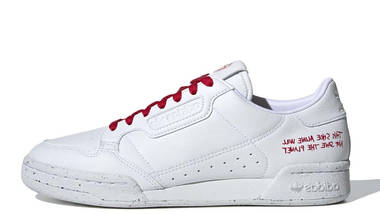 adidas Continental 80 Clean Classics White Scarlet