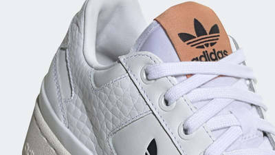 adidas Forum Bold White Hazy Copper Closeup