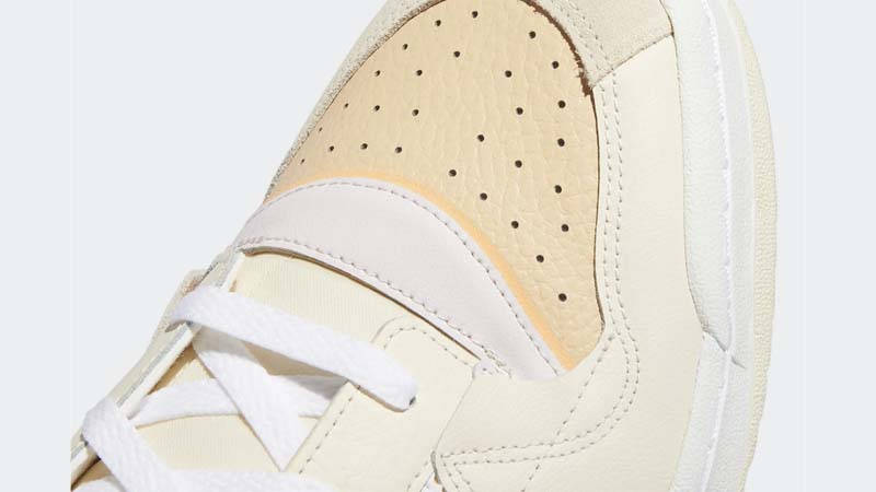 adidas Forum Exhibit Low Ecru Tint Closeup