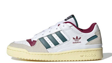 adidas Forum Low CL White Teal Burgundy