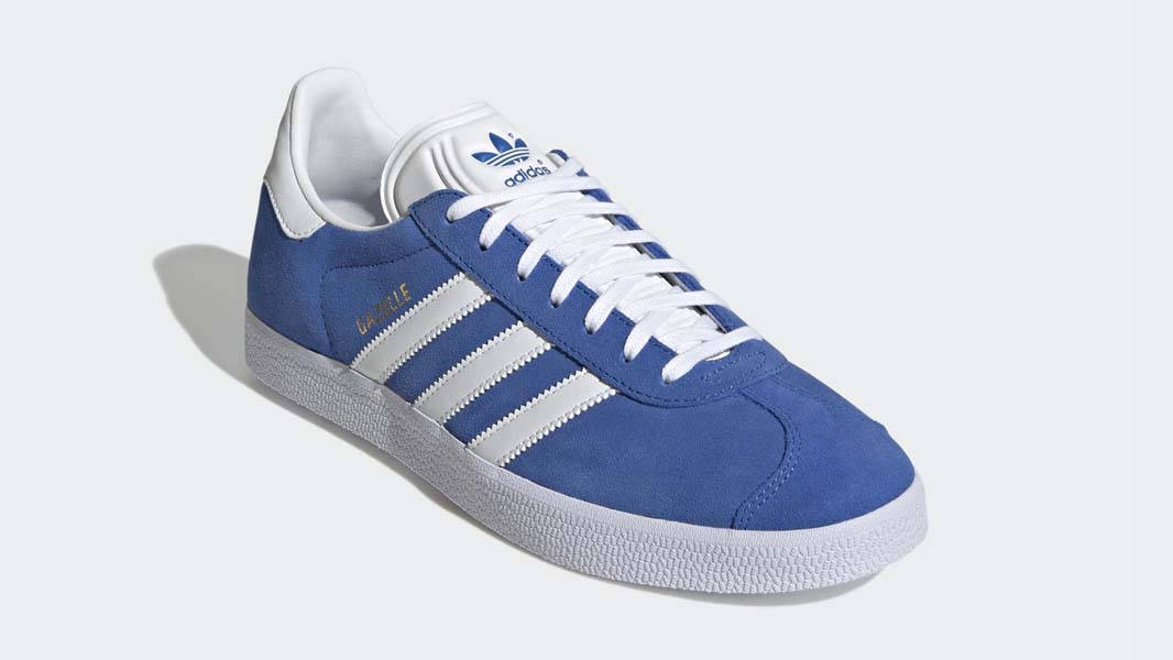 adidas Gazelle Blue White Front