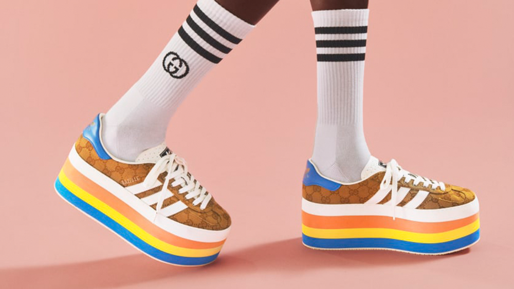 Gucci x adidas Gazelle Mesa