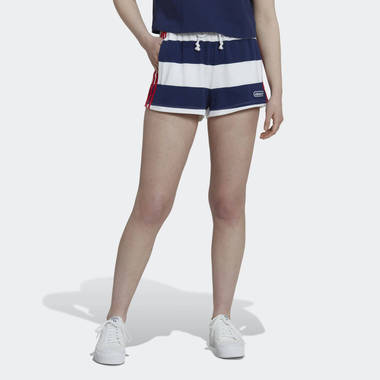 adidas Mid Waist Striped Shorts adidas Mid Waist Striped Shorts