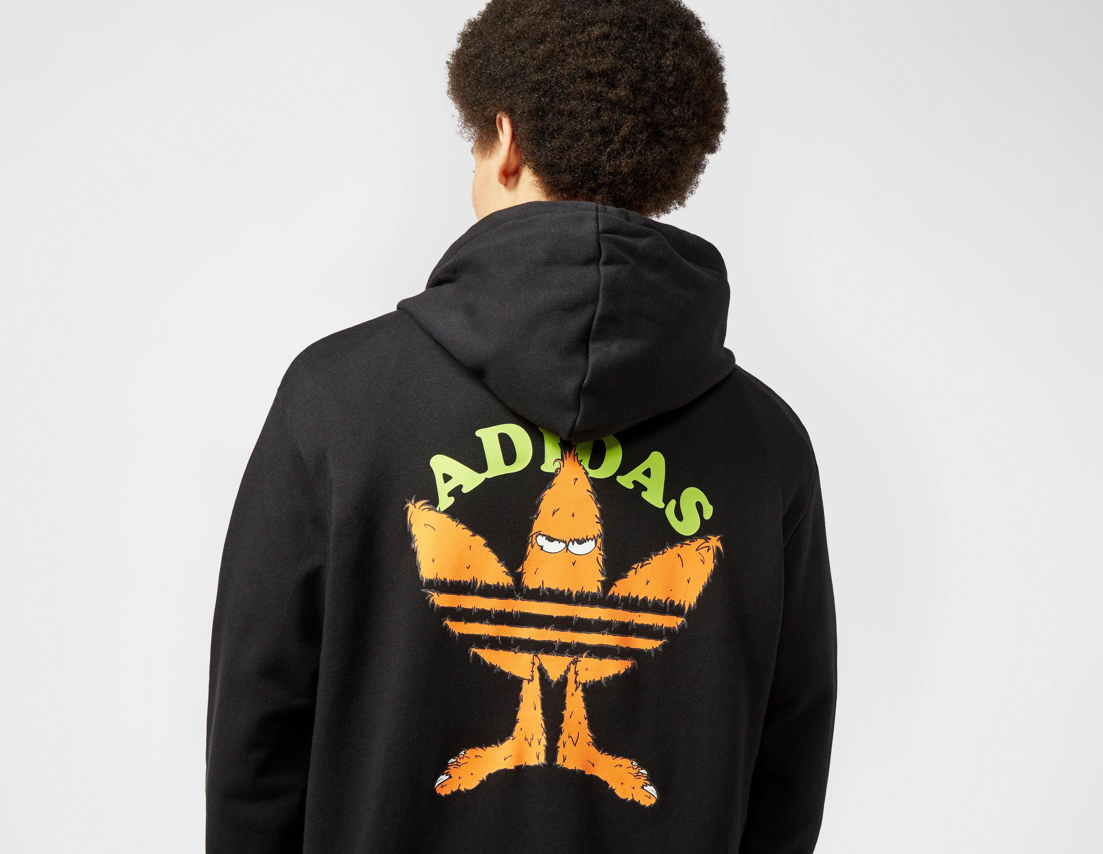 Graphic best sale adidas hoodie