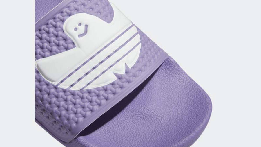 adidas Shmoofoil Slides Magic Lilac Closeup