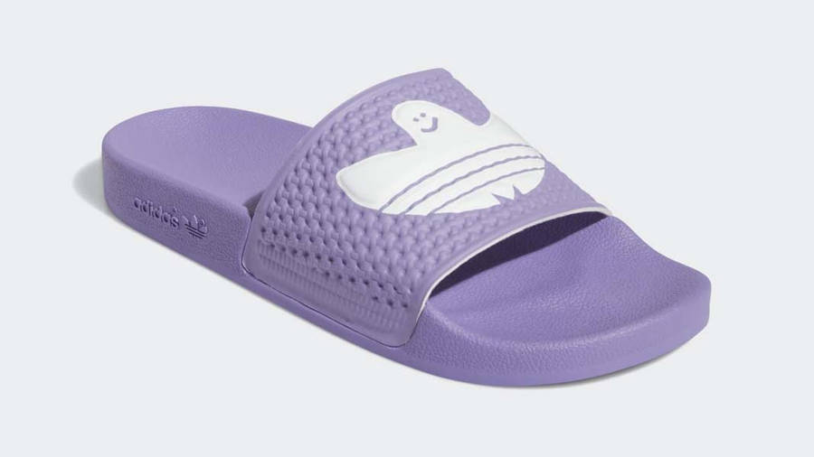 adidas Shmoofoil Slides Magic Lilac Front
