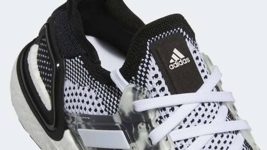adidas Ultra Boost 19.5 DNA White Black Closeup