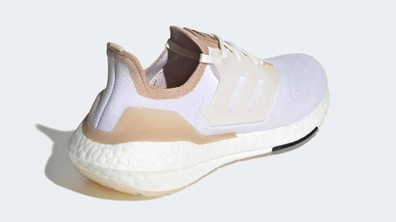 adidas Ultra Boost 22 White Halo Blush Back