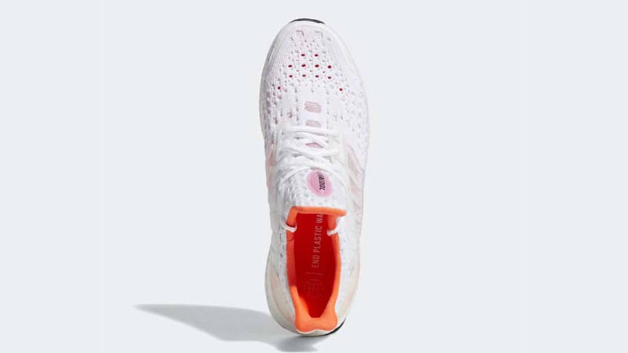 adidas Ultra Boost Clima Cool 2 DNA White Solar Red Middle