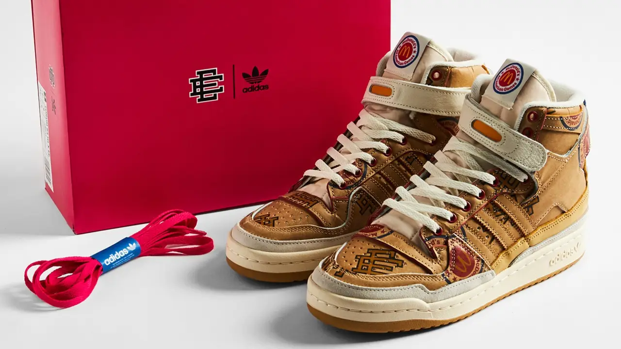 The McDonalds x adidas x Eric Emanuel Forum 84 Hi Launches Soon and We ...
