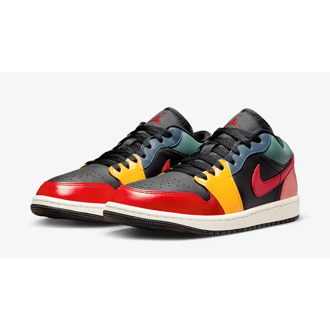 Jordan 1 red store black and yellow