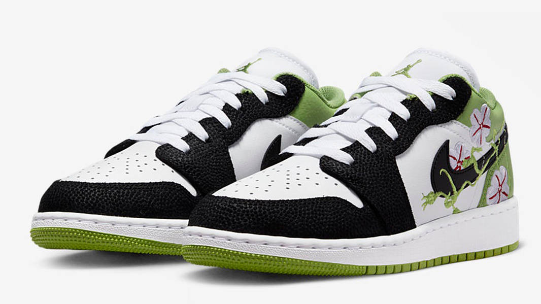 jordan 1 low floral embroidery