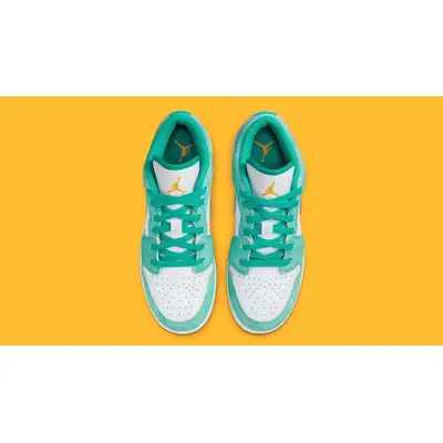 Air Jordan 1 Low GS New Emerald Middle