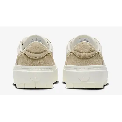 Air Jordan 1 Low LV8D Tan Suede DH7004-101 Back
