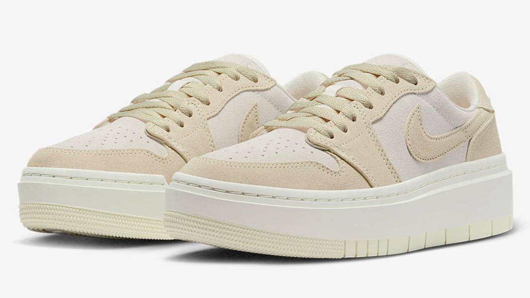 Air force on sale one beige jordan