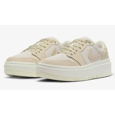 Jordan 1 cheap low beige suede